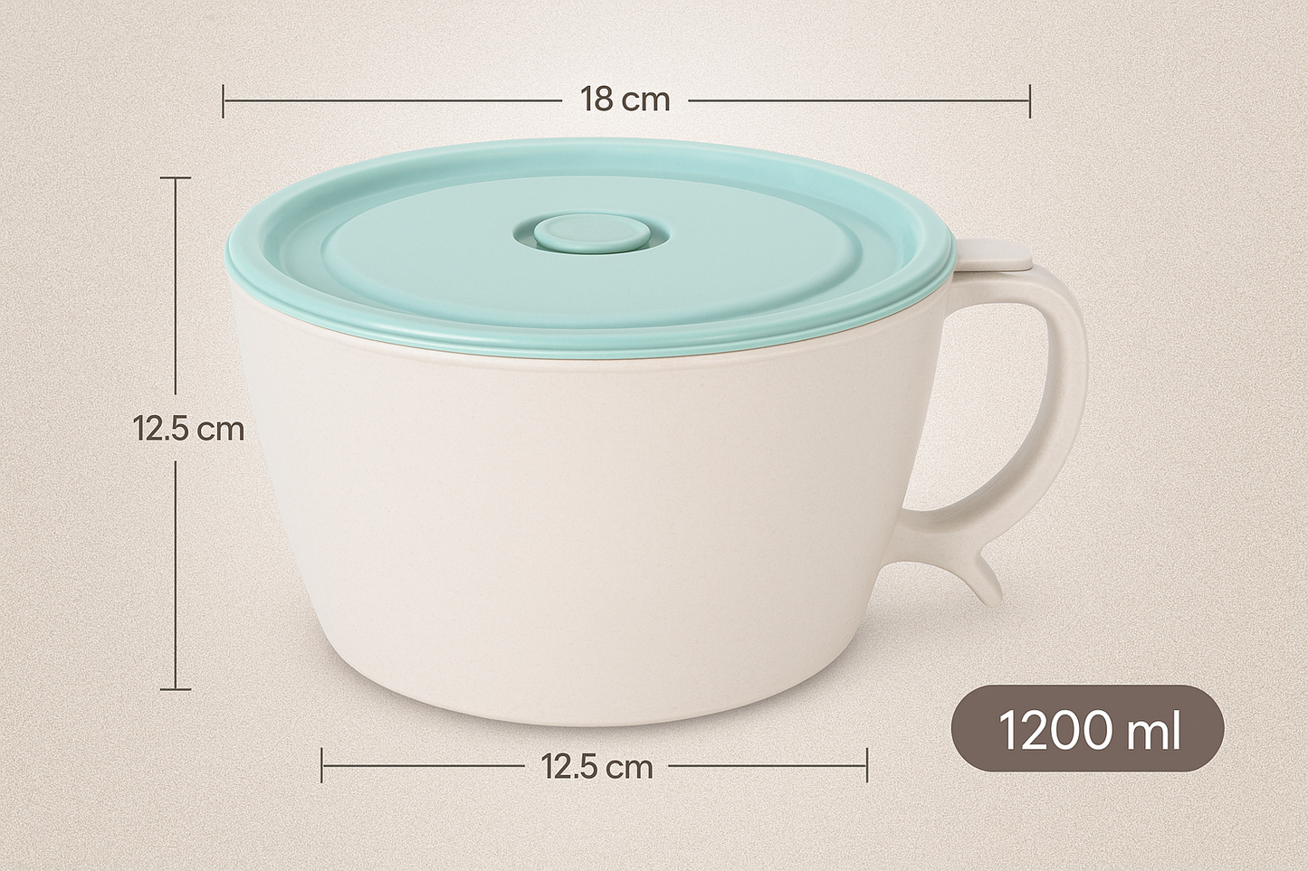 Binge Bowl™ – Phone Stand + Chopsticks Included